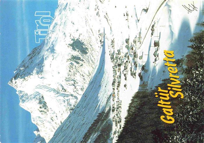 Galtuer Tirol AT Winterpanorama Blick gegen Ballunspitze