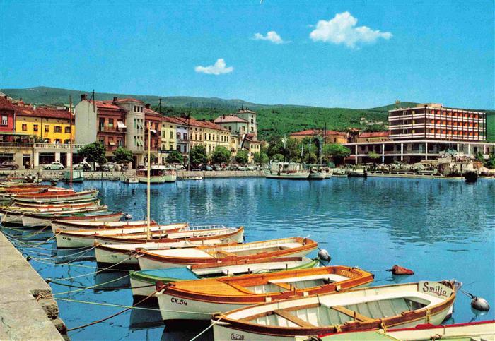 CRIKVENICA Croatia Hafen und Hotel International