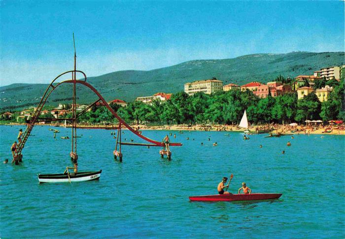 CRIKVENICA Croatia Badestrand