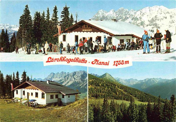 Schladminger-Planai 1830m Dachstein AT Laerchkogelhuette Wintersportplatz Alpen