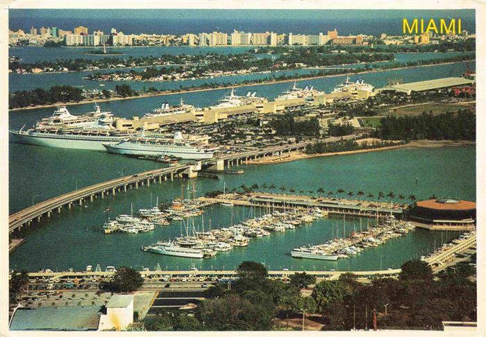 Miami Arizona Panorama new Dodge Island Seaport