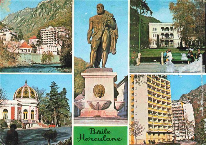 Baile Herculane RO Hotel Herkules Statue Park