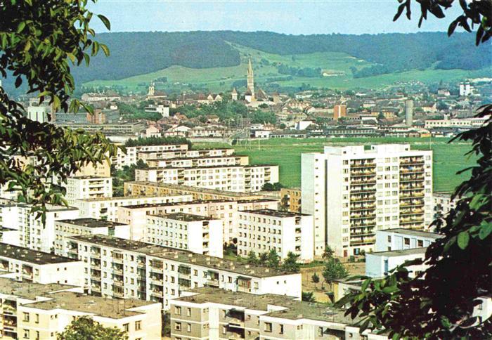 Medias Mediasch SIBIU Hermannstadt RO Panorama Wohnsiedlung Hochhaeuser