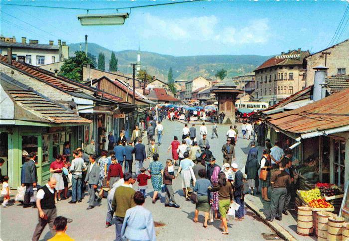 Sarajevo Bosnia-Herzegovina Bascarsija