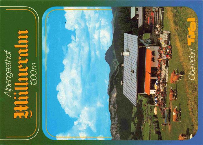 Oberndorf Tirol Alpengasthof Muellneralm
