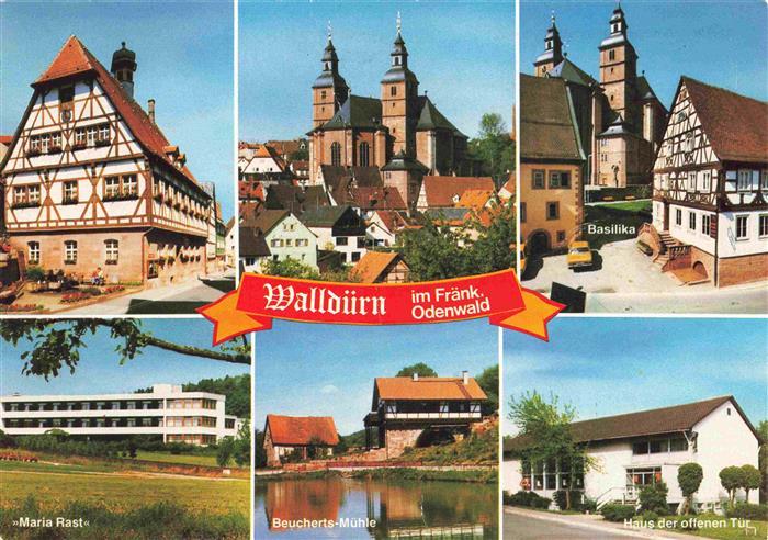 Wallduern Fachwerkhaus Basilika Maria Rast Muehle Haus der offenen Tuer