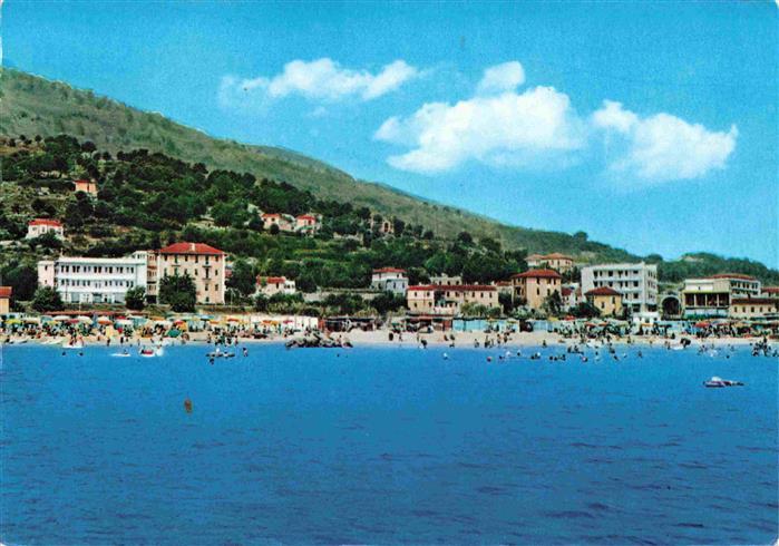 Andora La spiaggia dal mare Riviera dei Fiori
