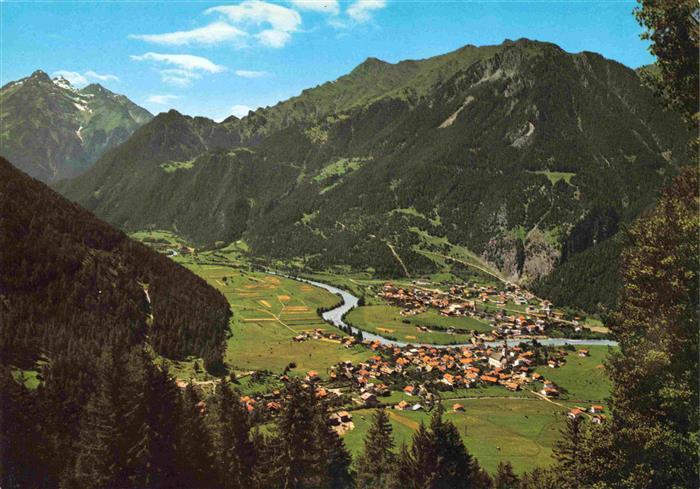 Pfunds Tirol AT Panorama Blick gegen Piz Mondin