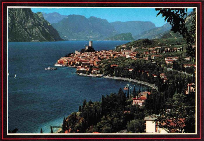Malcesine Lago di Garda Panorama Gardasee