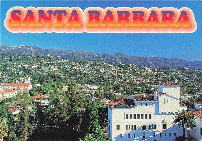 Santa Barbara  California USA Panorama