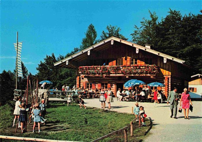 Ruhpolding Bayern Raffner-Alm Terrasse