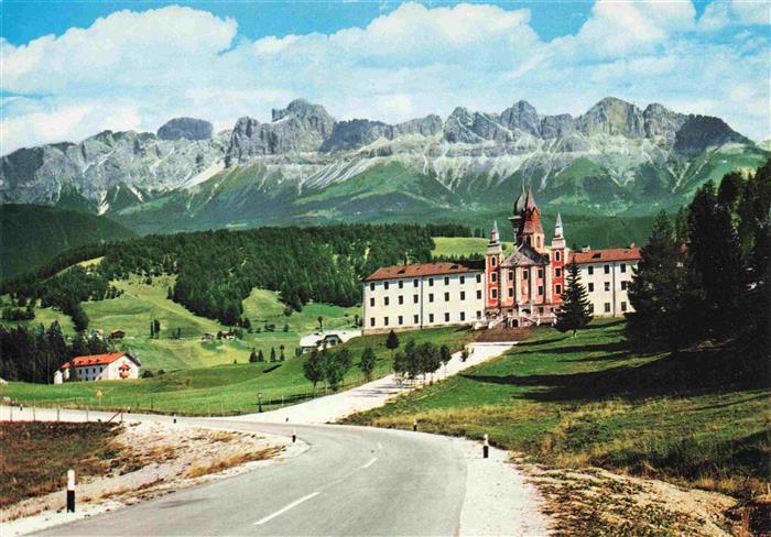 Monte San Pietro Petersberg Bolzano Suedtirol IT Santuario di Pietralba Maria We