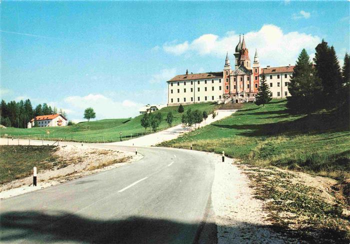 Monte San Pietro Petersberg Bolzano Suedtirol IT Santuario di Pietralba Maria We