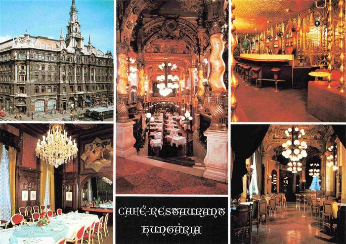 BUDAPEST HU Café Restaurant Hungaria
