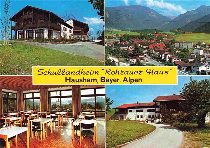 Hausham Schullandheim Rohrauer Haus Panorama Alpen