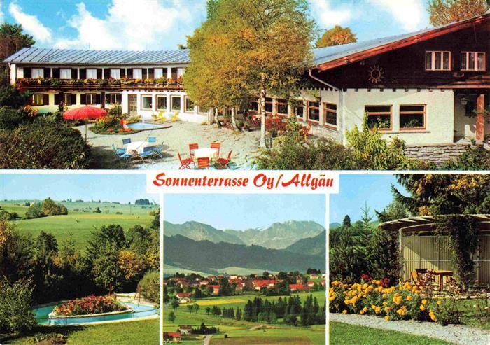 Oy Bad Mittelberg Oberallgaeu Bayern Kur- und Ferienheim Sonnenterrasse der ev.
