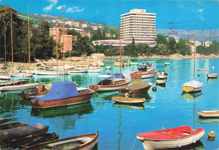 OPATIJA Abbazia Croatia Hafen