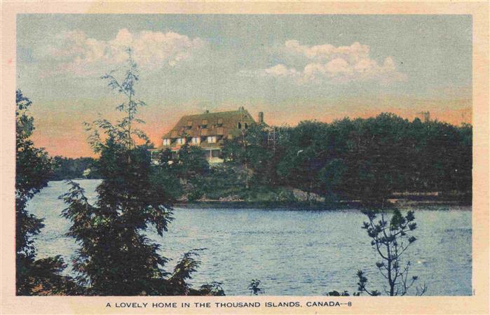 Thousand Islands Kingston Ontario Canada A lovely house near the water