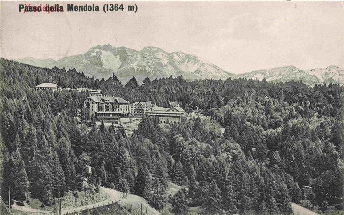 Mendola Mendelpass Trentino IT Panorama Berghotel