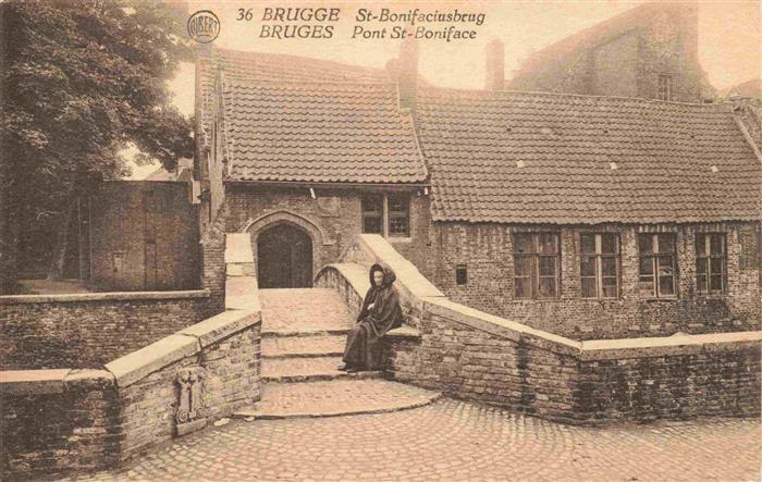 Bruges BRUGGE Belgie Pont St. Boniface