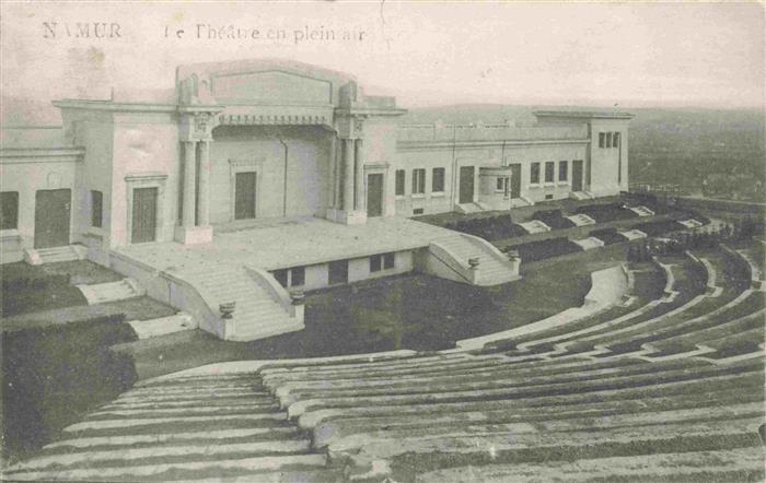 NAMUR-sur-Meuse Belgie Le Théâtre au plein air Feldpost