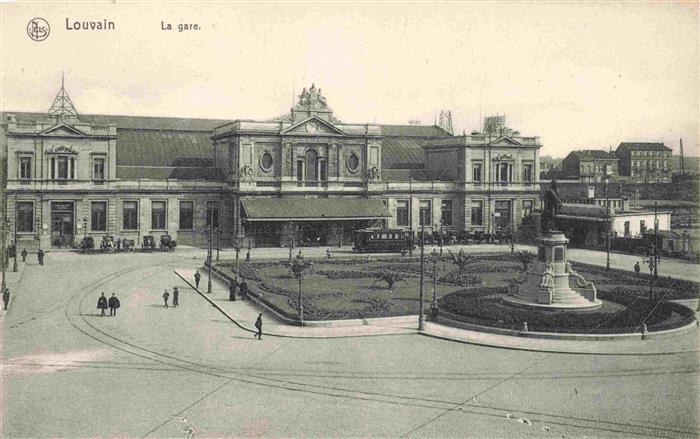 Louvain Loewen Belgie La gare Bahnhof