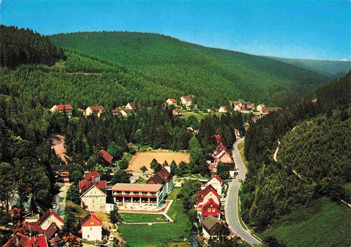 Wildemann Harz Panorama Bergstadt Das Klein-Tirol im Harz Blick ins Spiegeltal