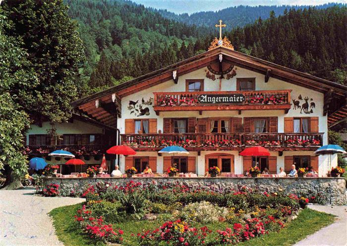 Rottach-Egern Tegernsee Café Restaurant Pension Angermaier Ausflugsziel