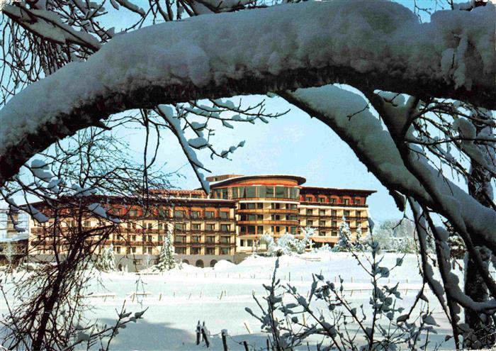 Sonthofen Oberallgaeu Kurhotel Sonnenalp im Winterzauber