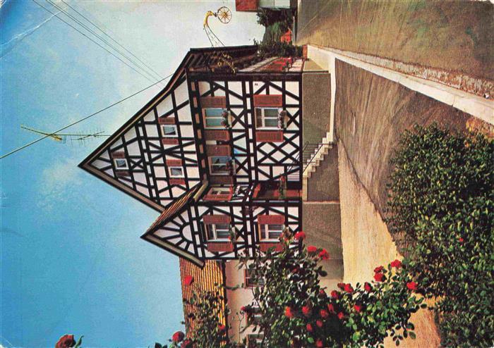Weierbach Zell Offenburg Gasthaus Pension zur Sonne Fachwerkhaus