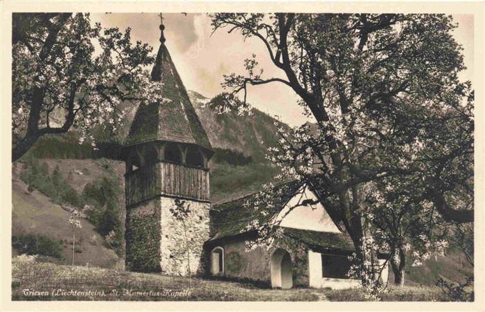 Triesen Liechtenstein FL St Mamertus Kapelle
