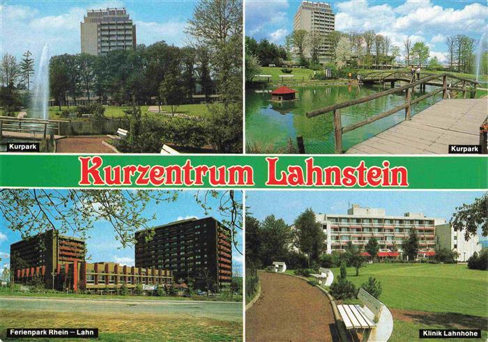 Lahnstein Rheinland-Pfalz Kurzentrum Kurpark Ferienpark Rhein Lahn Klinik Lahnho