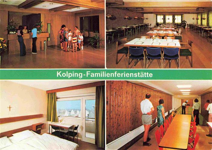 Wiblingwerde Kolping Familienferienstaette Rezeption Speisesaal Zimmer Kegelbahn