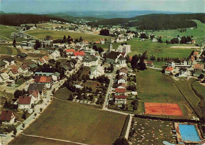Schoenwald Schwarzwald Fliegeraufnahme