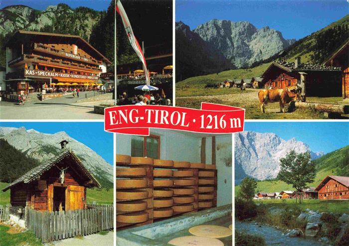 Eng Alm 1272m Tirol Kas Speckalm Panorama Kaeserei Huette