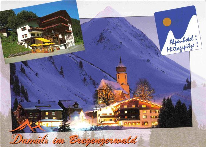 Damuels Vorarlberg AT Alpenhotel Mittagspitze Kirche