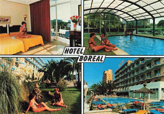 Playa de Palma Mallorca Hotel Boreal Appartement Hallen und Freibad