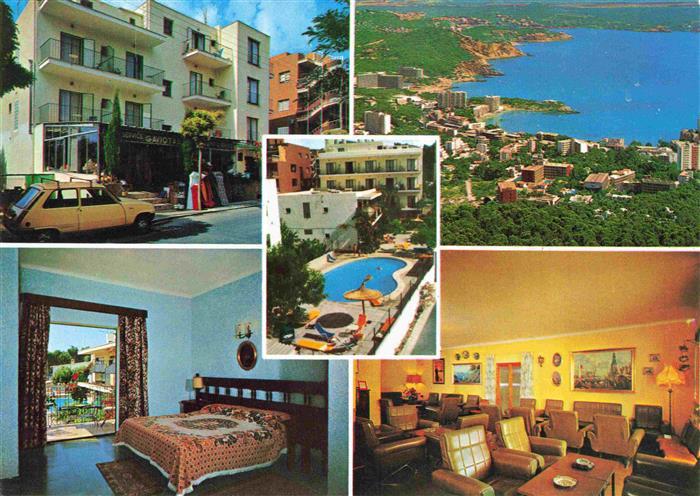 Paguera Peguera Calvia Mallorca ES Hostal Celo Panorama Appartement Speiseraum P