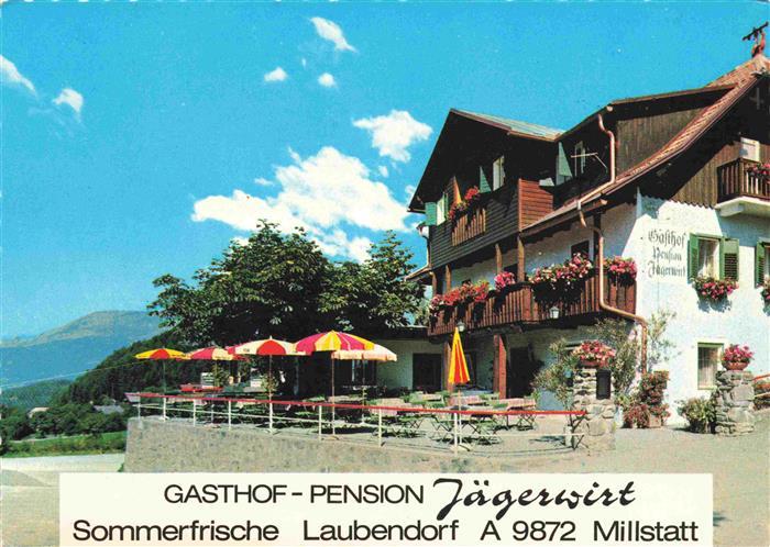 Millstatt Millstaettersee Kaernten AT Gasthof Pension Jaegerwirt