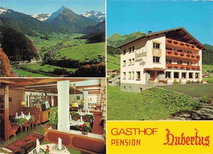 Au Bregenzerwald Schoppernau Vorarlberg AT Gasthof Hubertus Gastraum Panorama