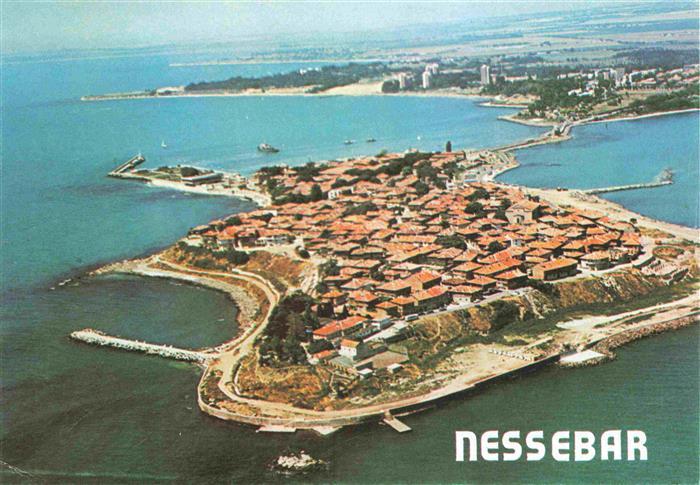 Nessebar Nessebyr Nessebre BG Fliegeraufnahme