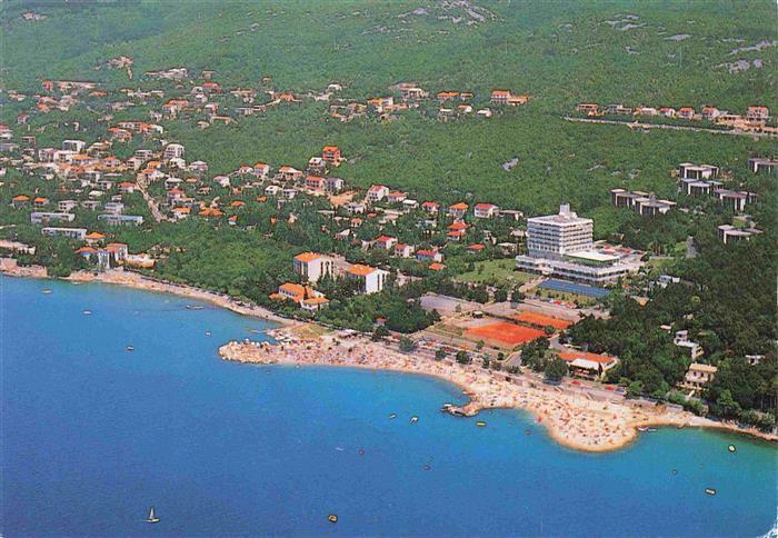 CRIKVENICA Croatia Fliegeraufnahme