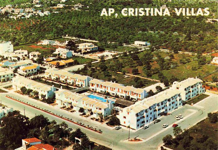 CALA MILLOR Mallorca ES Apartamentos Cristina Villas Fliegeraufnahme
