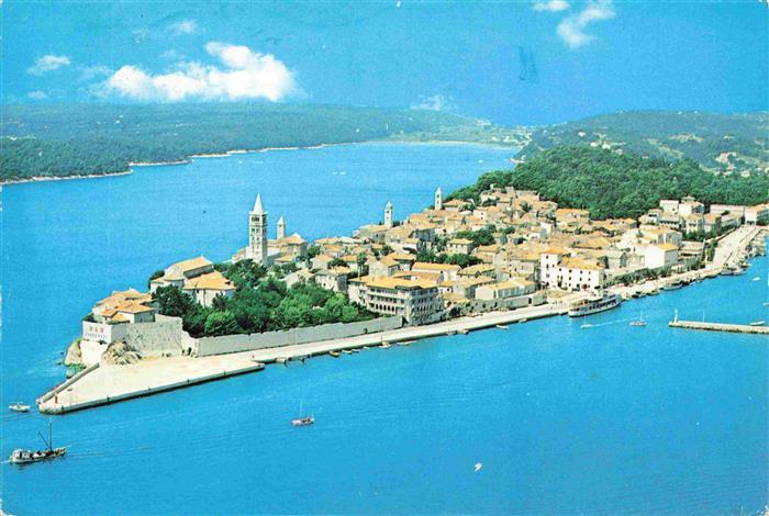 Rab Croatia Fliegeraufnahme