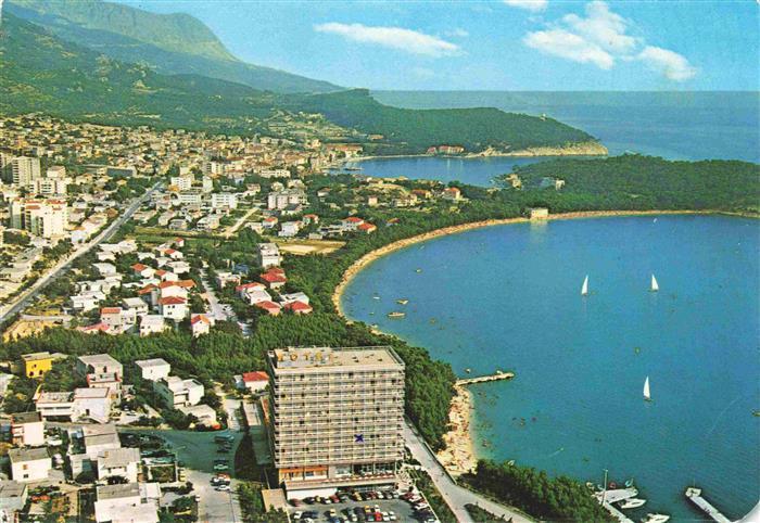 MAKARSKA Makarske Croatia Fliegeraufnahme
