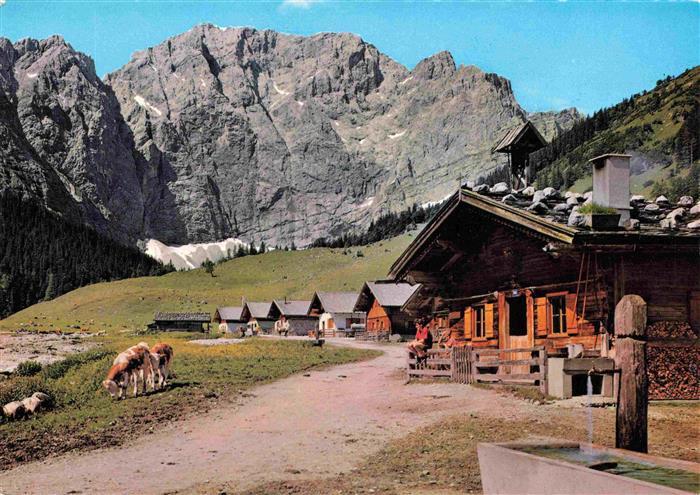 Eng Alm 1272m Tirol mit Karwendel