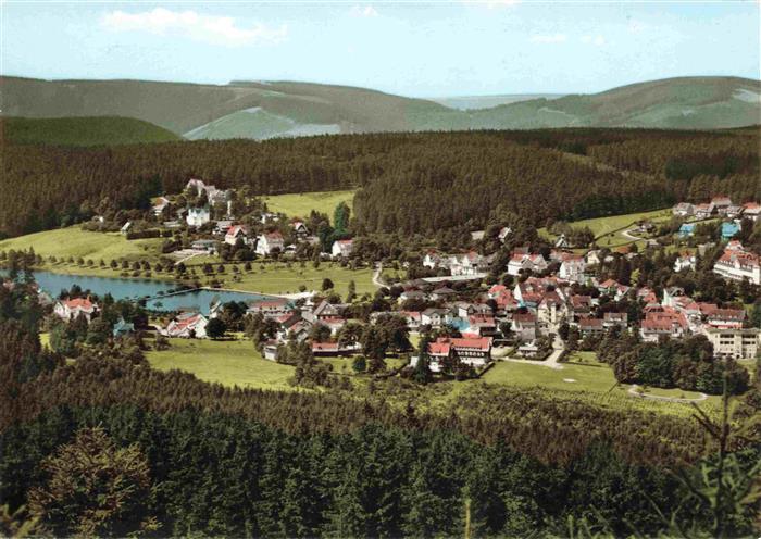 Hahnenklee-Bockswiese Harz Blick vom Bocksberg