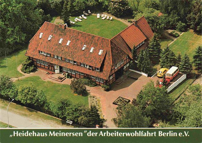 Meinersen Heidehaus Meinersen der AWO Berlin Fliegeraufnahme