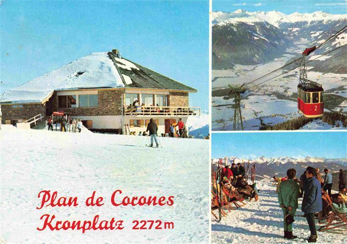 Bruneck Gipfel Restaurant Cima Luftselbahn Skipiste