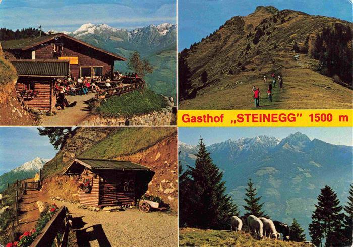 Texelgruppe Dolomiti IT Gasthof Steineg Mutspitze Meraner Hoehenweg Motiv mit If